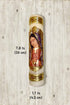 Our Lady of Guadalupe Bust Candle Cirio de la Virgen de Guadalupe Rezo Oración