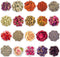 Natural Dried Flower for Soap Making,Dried Flower Herbs Kit for Bath, Candle, Aromatherapy Making, Sachet, Dried Flower for Perfume, Include Lavender, Rose Petals, Rosebuds, Jasmine 20 Packs