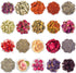 Natural Dried Flower for Soap Making,Dried Flower Herbs Kit for Bath, Candle, Aromatherapy Making, Sachet, Dried Flower for Perfume, Include Lavender, Rose Petals, Rosebuds, Jasmine 20 Packs
