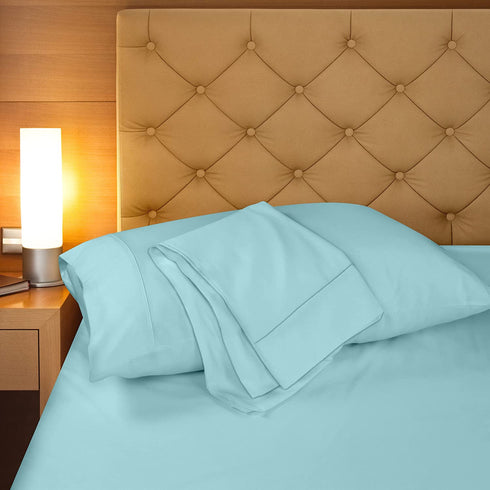 Utopia Bedding Queen Pillowcases - 12 Pack - Bulk Pillowcase Set - Envelope Closure - Soft Brushed Microfiber Fabric - Shrinkage and Fade Resistant Pillow Covers 20 x 30 Inches (Queen, Spa Blue)