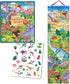 eeBoo Grow Like a Dinosaur Growth Chart