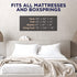 Ultrablock Mattress Bags for Moving or Storage 6 Mil Plastic Cover, Tear and Puncture Resistant, Non-Slip Grip, Extra Thick Twin Size Bag Moving Supplies
