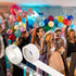 Balloon Arch Strip Balloon Garland Decorating Kit, KACLOLA 50 Ft 3 Rolls Balloon Tape Strips Double Hole, 300 Dot 3 Rolls Glue Point Stickers, Suitable for Party Birthday Wedding Decor