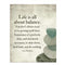 "Life is All About Balance"- Motivational Quotes Wall Art-8 x 10"- Modern Typographic Wall Print- Ready to Frame. Inspirational Home Decor. Office-Studio Decor. Give Yourself Permission To Do Nothing!