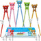 House of Stix Training chopsticks - 5 Pairs premium quality chopstick set for kids adults and beginners with attachable learning chopstick helper - right or left handed
