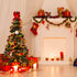 COCOBOO 65 Feet Christmas Garland Decorations Soft Green Garland for Christmas Party Home Wedding