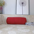 Round Neck Pillow Roll Cervical Support Pillows Neck Pain Relief Cylinder Bolster Pillows with Removable Washable Cover for Sleeping, Chair, Car, Sofa (1, Red)