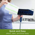 Bona Hard-Surface Floor Disposable Wet Cleaning Pads, for Stone Tile Laminate and Vinyl LVT/LVP, 12ct