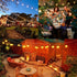 Outdoor String Lights 30+3 G40 Globe LED Bulbs, Panaromia 41FT Waterproof Shatterproof Patio Hanging Lights for Indoor Outside Garden Home Christmas Xmas Warm White