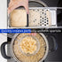 Mlesi Premium Grade Stainless Steel Spaetzle Maker Widen Plastic Handle with Skimmer Spider Strainer Homemade Egg Noodle Dumpling Perfect Sized for pots and Pans Making Tool