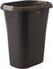 Rubbermaid Open Waste Basket, 32 Quart/8 Gallon, Black Trash Can, for Kitchen Home Office