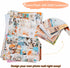 KOSKIMER 100PCS Blue Wall Collage Kit Aesthetic Pictures, 100 Set 4x6 Inch, Summer Beach Room Decor Aesthetic, Cute VSCO Posters for Teen Girls, Preppy Bedroom Decor, Vibey Photo Collage Kit for Dorm
