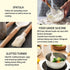 Kitchen Cooking Utensil Set, Fungun 26 pcs Cooking Utensils - Nonstick Kitchen Utensils Cookware Set Spatula Set -Kitchen Gadgets Utensils Set, Kitchen Tools Gift-khaki