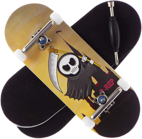 P-REP Little Reaper - Solid Performance Complete Wooden Fingerboard (Chromite, 34mm x 97mm)