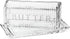 Abbott Collection Quarter Lb Glass Butter Dish with Cover, 7 inches Long, Clear