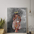 Black Queen Wall Art Africa America Poster Black Woman Love Music Canvas Wall Art Abstract Contemporary Canvas Matte Prints Painting Home Decor For Bedroom Living Room 16X24 Inch No Frame