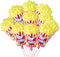 26 x 17 inch Popcorn Party Balloons Movie Popcorn Balloon Foil Party Balloon mylar balloon Movie Night Themed Party Decoration Balloons,10 pcs