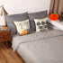 JOVITEC 6 Pieces Thanksgiving Day Autumn Throw Pillow Case Cushion Covers for Couch Sofa 18 x 18 Inch, Linen