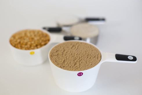 OXO Good Grips 6-Piece Plastic Measuring Cups- White, 1 EA