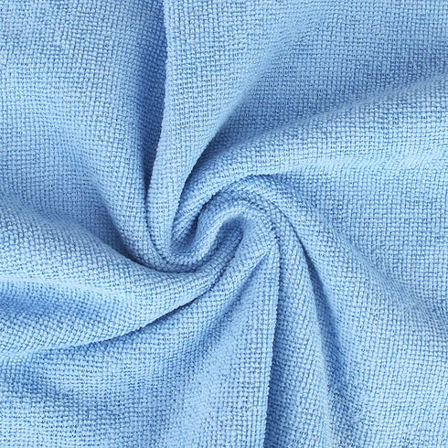 BUST-HOP Reusable Microfiber Wipes 12 by 12 Inches Cleaning Cloth Rags Softer Highly Absorbent Lint Free - Streak Free Wash Cloth for House Kitchen Car Window BLUE Pack of 50