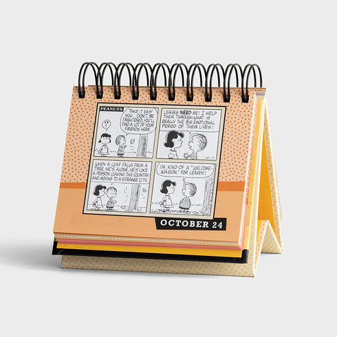 Dayspring - Peanuts - Smiles and Blessings - Perpetual Calendar (75668), Yellow