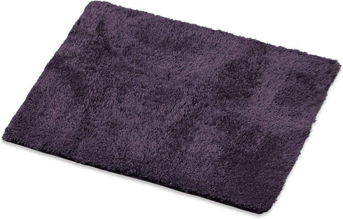 Clara Clark Bathroom Rugs, Ultra Soft Plush Shaggy Bath Rugs, Bath Mats for Bathroom, Machine Wash, Non Slip Backing Rubber, 32 x 48 Inches, Eggplant