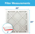 Filtrete 20x20x1, AC Furnace Air Filter, MPR 1000, Micro Allergen Defense, 2-Pack (exact dimensions 19.719 x 19.719 x 0.84)