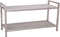 Household Essentials, Nickel 2 Tier Metal Mesh Shoe Rack