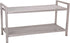 Household Essentials, Nickel 2 Tier Metal Mesh Shoe Rack