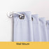 Kenney Adler 5/8" Indoor/Outdoor Rust-Resistant Wrap Around Curtain Rod, 48-84", Brushed Nickel