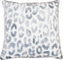 Thro by Marlo Lorenz 20x20 Miron Cheetah Velvet Throw Pillow, 1 Count (Pack of 1), Gray