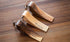 Door Stopper Decorative 3Pcs Set Door Stop Wooden Door Wedge Beech Wood, Dark Acacia, Walnut Lovely Bird Shaped Cute Door Stopper Wedge Non-Slip Rubber Patches Hanging Leather Strips