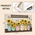 Wall Art Painting Canvas Wall Art Sunflower Encourage Text Canvas Artwork Flower Wall Decor Prints Wall D©cor for Living Room Bedroom Home Decoration Ready to Hang