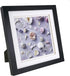 Kiera Grace PH00670-7INT kieragrace KG Morgan Double Mat 9-Inch, Black Picture Frame, 9x9