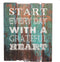Stonebriar Grateful Heart Wood Wall Decor with Hooks