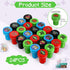 60 Pieces Video Game Party Favors Set Includes 20 Video Game Bracelets Wristbands, 24 Video Game Stampers, 16 Game Handle Keychains for Video Game Party Supplies Birthday