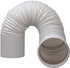 Kraftex Air Conditioner Hose. Portable Exhaust Vent with 5.9" Diameter, Clockwise Thread & Length up to 80". Compatible with LG many Portable Air Conditioners