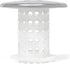 TubShroom Tub Drain Hair Catcher, 2 Pack, Chrome Drain Protector and Hair Catcher for Bathroom Drains, Fits 1.5? 1.75? Bathtub and Shower Drains