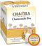 Cha4Tea 36-Count Pure Camomile Herbal Tea Pods for Keurig K-Cup Brewers - Bedtime/Sleep-well/Nightly Calm/Relaxing Tea