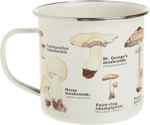 Gift Republic GR270058 Mushroom Enamel Mug, Multi