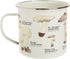 Gift Republic GR270058 Mushroom Enamel Mug, Multi