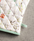Maison d' Hermine Colmar 100% Cotton Easter Set of Oven Mitt (7.5 Inch by 13 Inch) and Pot Holder (8 Inch by 8 Inch) for BBQ | Cooking | Baking | Grilling | Microwave | Barbecue | Spring/Summer