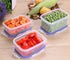 Utopia Kitchen 18 Pieces Plastic Food Containers set (9 Containers and 9 Lids) Food Storage Containers with Airtight Lids - Reusable & Leftover Food Lunch Boxes - Leak Proof,Freezer & Microwave Safe