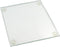 FASHIONCRAFT Perfectly Plain Collection Glass Coasters Square Coasters, Party Favors (Set of 20)