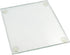 FASHIONCRAFT Perfectly Plain Collection Glass Coasters Square Coasters, Party Favors (Set of 20)