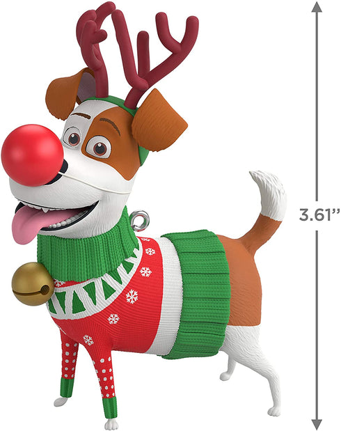 Hallmark Keepsake Christmas Ornament 2020, The Secret Life of Pets Merry Max