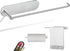 Magnetic Paper Towel Holders Kitchen Towel bar Solid Steel Towel Roll Holders with Strong Magnetic Backing - Fit for Large Paper Towels-for Kitchen, Refrigerator, Grill, Toolbox, Shop(12In-Brushed)