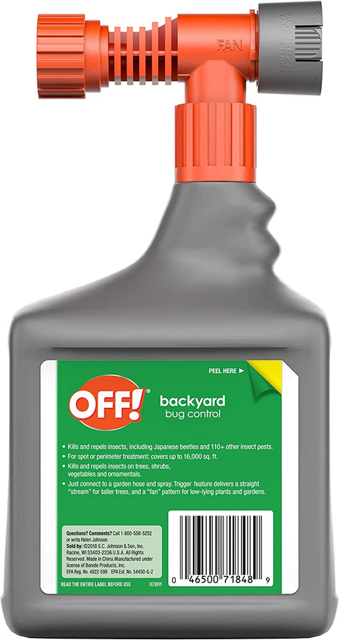 OFF! Bug Control Yard Pretreat, 32 OZ (Pack - 1)