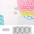 RosieLily Pineapple Shower Curtain Fruit Shower Curtain Summer Shower Curtain Blue Yellow Pineapple Bathroom Decor Fabric Tropical Hawaii Shower Curtain Set with 12 Hooks, 72"x 72"