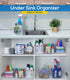 Utopia Home Set of 6 Pantry Organizers-Includes 6 Large Organizers-Organizers for Freezers, Kitchen Countertops and Cabinets - Clear Plastic Pantry Storage Racks